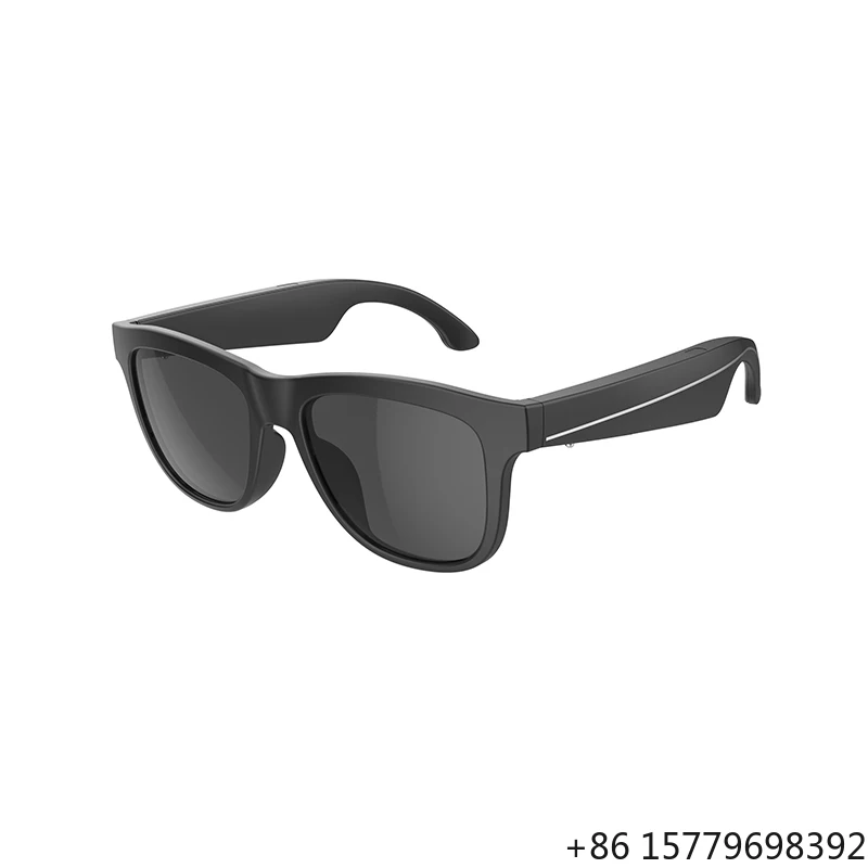 

GS11 TWS OWS UV400 Polarized Waterproof AI Assistant Wireless Music Call Voice Command Sunglasses