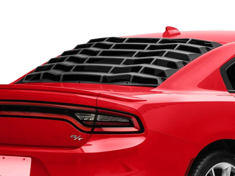 MP Concepts كوة النافذة الخلفية باللون الأسود غير اللامع لشاحن دودجز 2011-2022 ALL