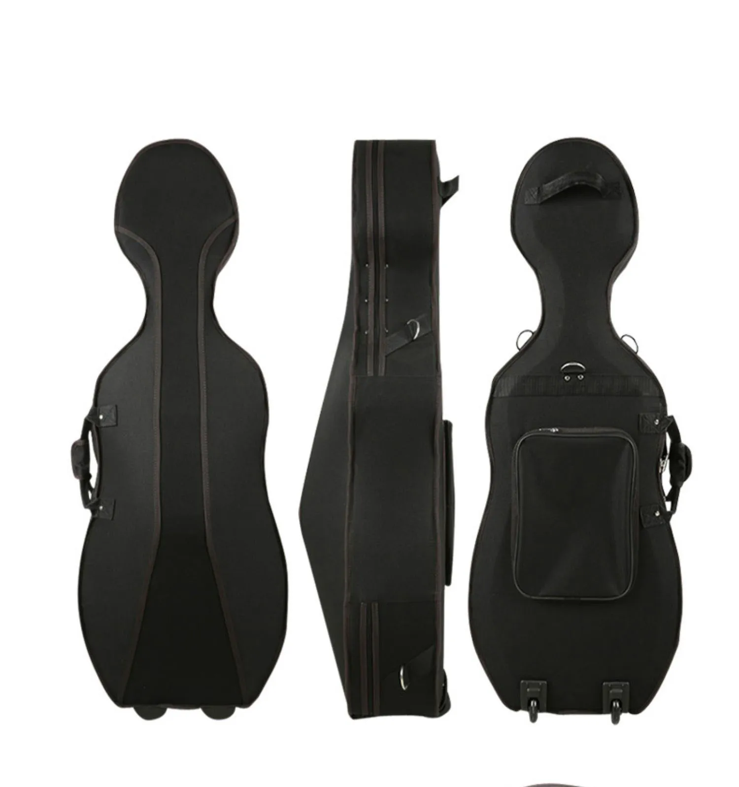 High Quality Shock Proof  Compression Resistant Light Body Foam Cello Aviation case