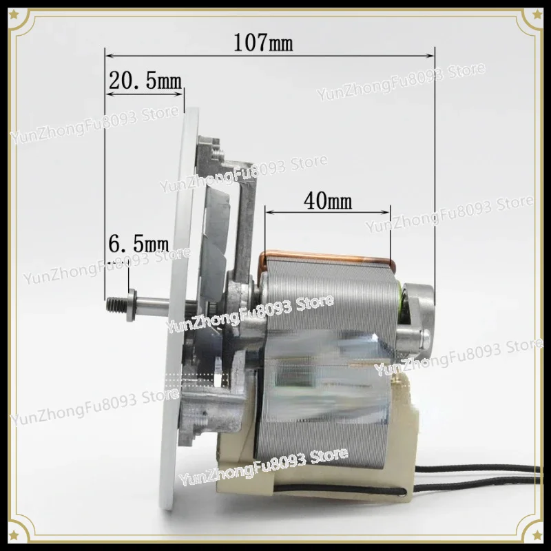 shaded pole motor fans AC 220v 50HZ for Home and Commercial  High temperature resistance of electric oven motor fan accessories