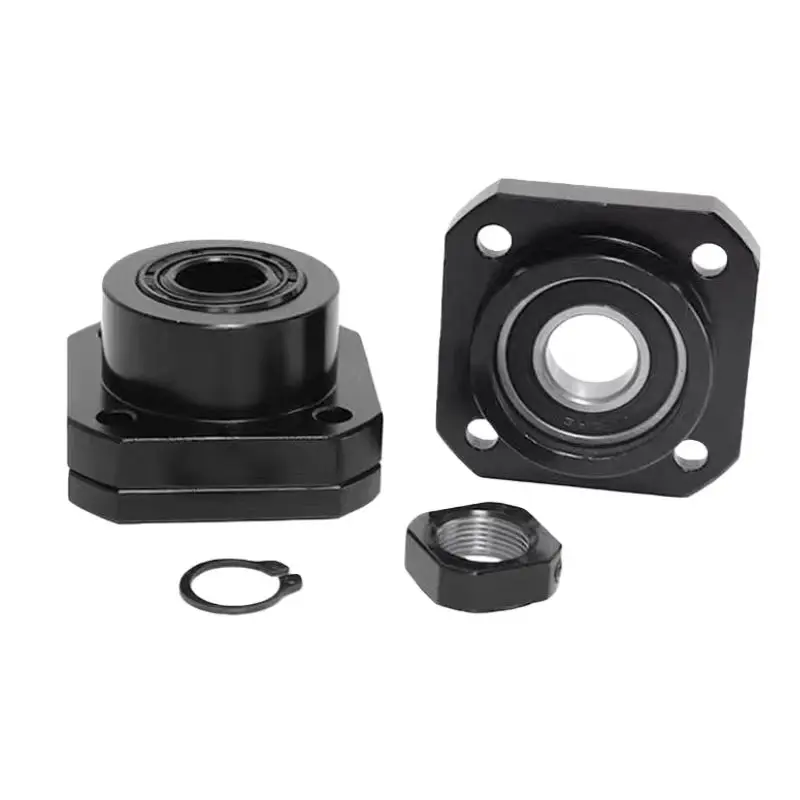 Ball Screw End Support Unit series FK10 FF10 FK12 FF12 FK15 FF15 FK17 FF17  FK20 FK10~FK20 Bearing Housing