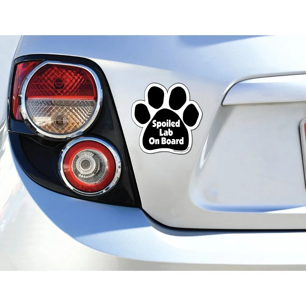 Spoiled Lab On Board Aesthetic Car Laptop Window Bumper Waterproof Vinyl Decal Gift Unique Funny Cute Retro Vintage Cool
