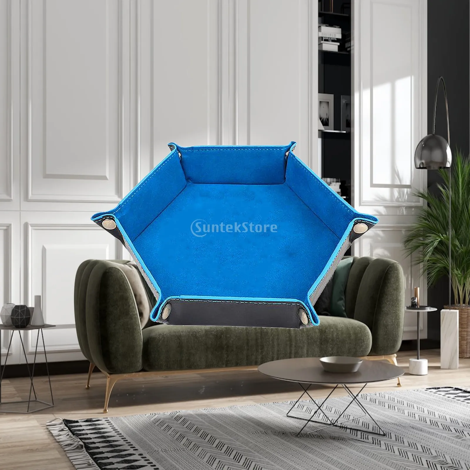 

Hexagon Dice Tray Dice Holder Holder Storage Box Home Living Room Organizer