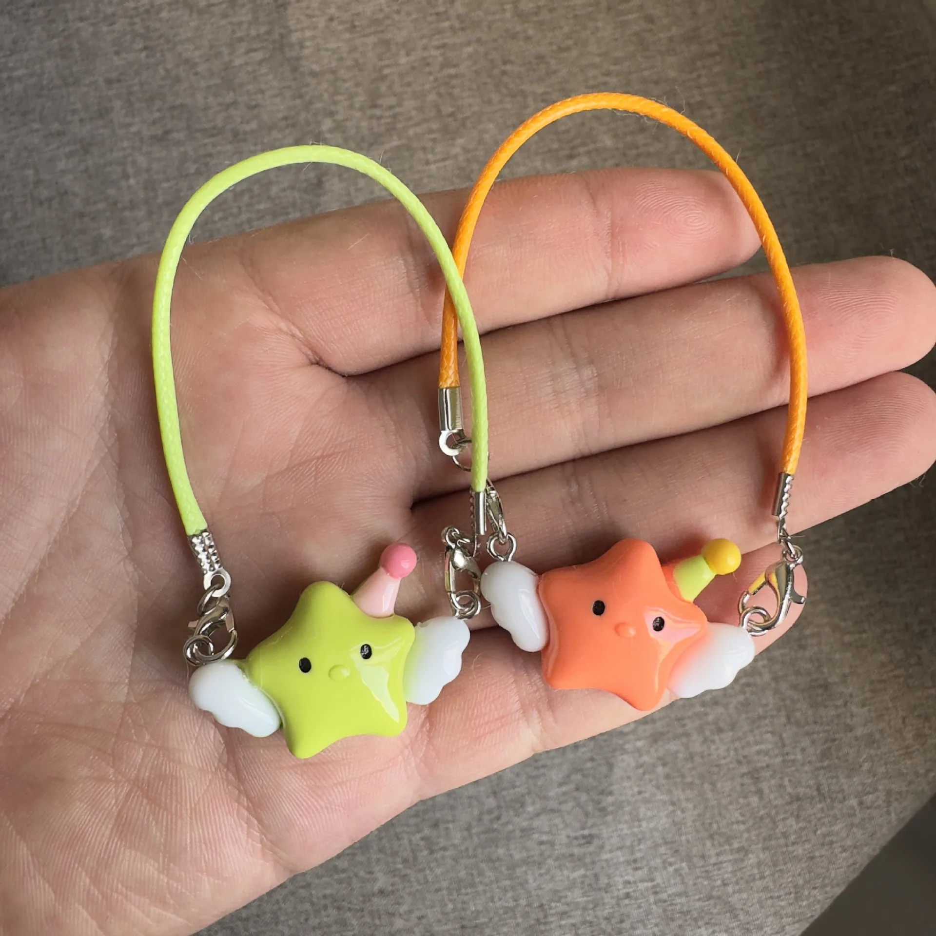 

Clothes Accessories For Labubu 15/17Cm Dolls Gen 1-3 Dopamine Star Wings DIY Pendant Hanging Accessories