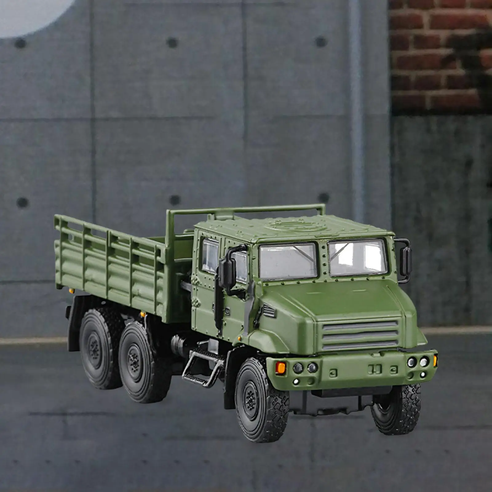 Diecast Car 6 Wheel Alloy 1:64 Scale Transport Trucks Armored Car Carrier