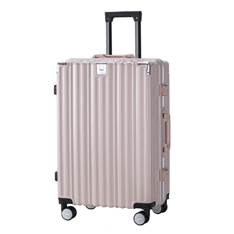 YX16745 YoiXin New Design 20 Inch Business Boarding Case ABS Aluminum Frame Suitcase PC Travel Luggage with Hide Hook