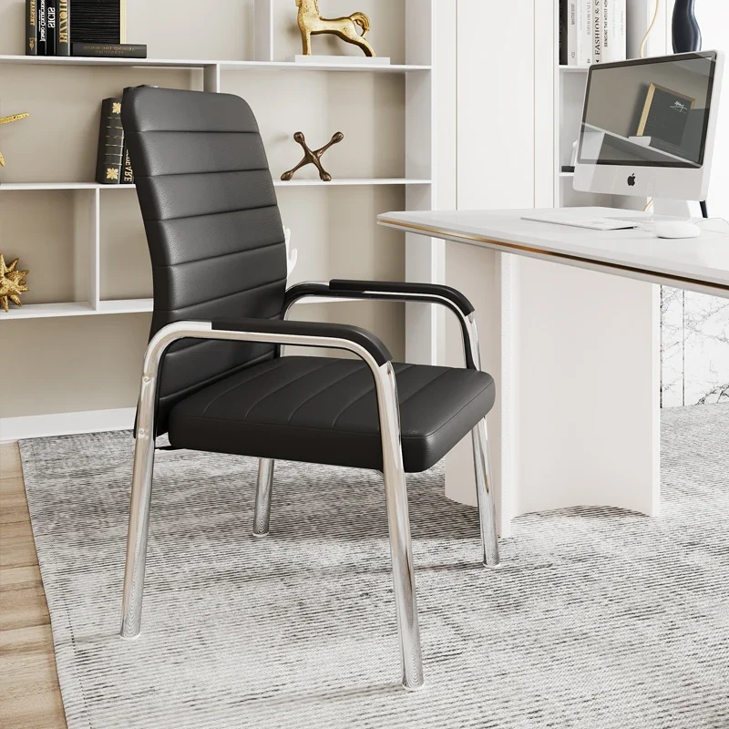 Computer chair comfortable sedentary home mahjong stool comfortable backrest conference office seat work study chair