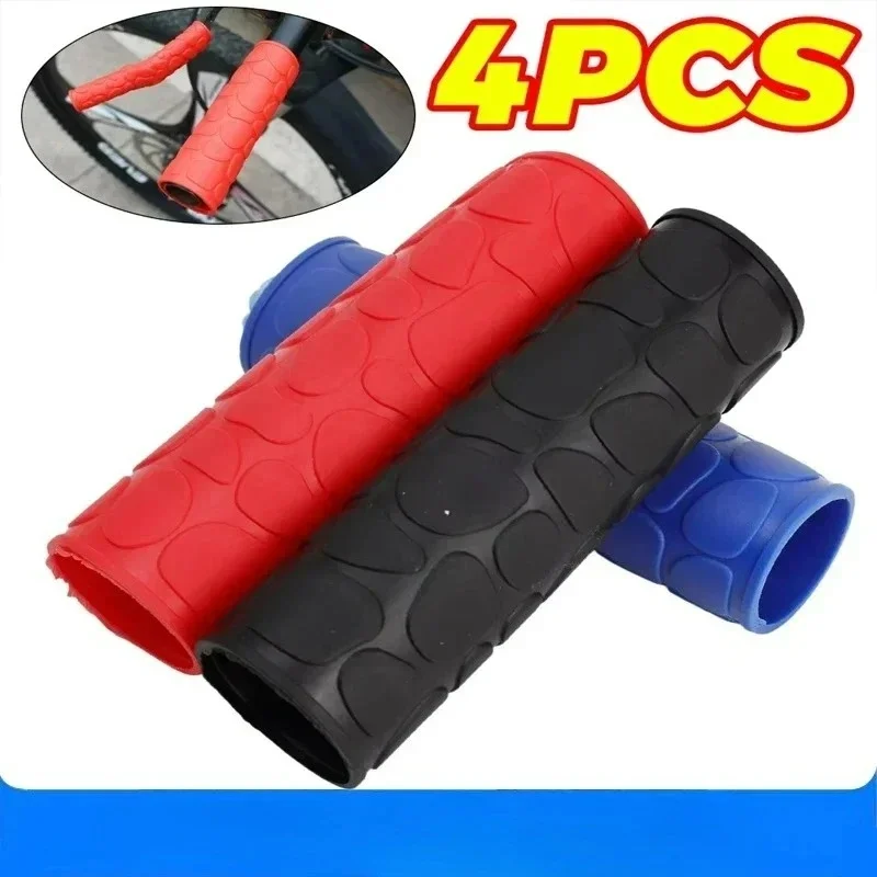 Motorcycle Anti-Slip Handlebar Grips – Universal Rubber Sweat-Absorbent & Breathable Covers for Bike & E-Bike image 3