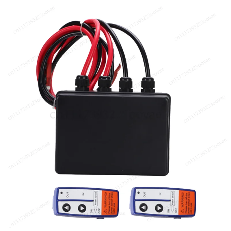 LF-5000Lbs Electric Winch Control Box 250A Wireless Remote for Truck Crane, Replacement Accessory