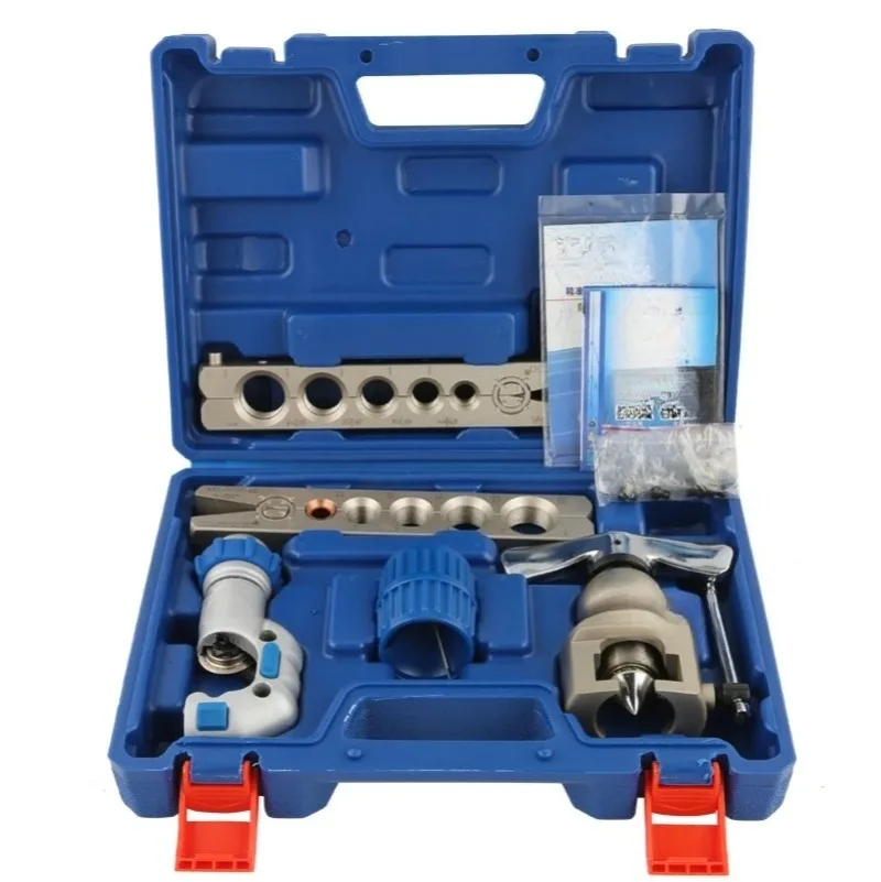 Eccentric Copper Tube Flaring Expander Tool Kit, Manual HVAC Air Conditioning Pipe Processing Tool Set