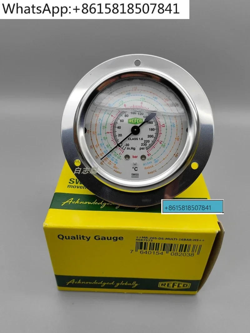 

REFCO R22R 134a Манометр холодоагента высокого давления R404 низкого давления R410