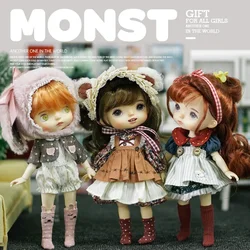 New Monst savage baby joint spherical joint BJD simulation doll finished Christmas gift New Year gift