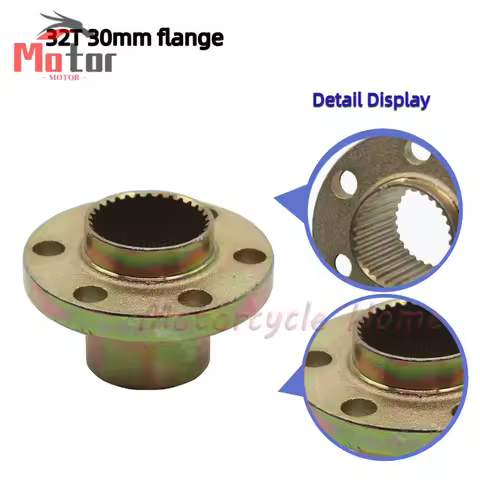 32T 30mm flange sprocket disc brake for 125cc 150cc 200cc 250cc ATV Buggy Go Kart Quad BikeAccessories
