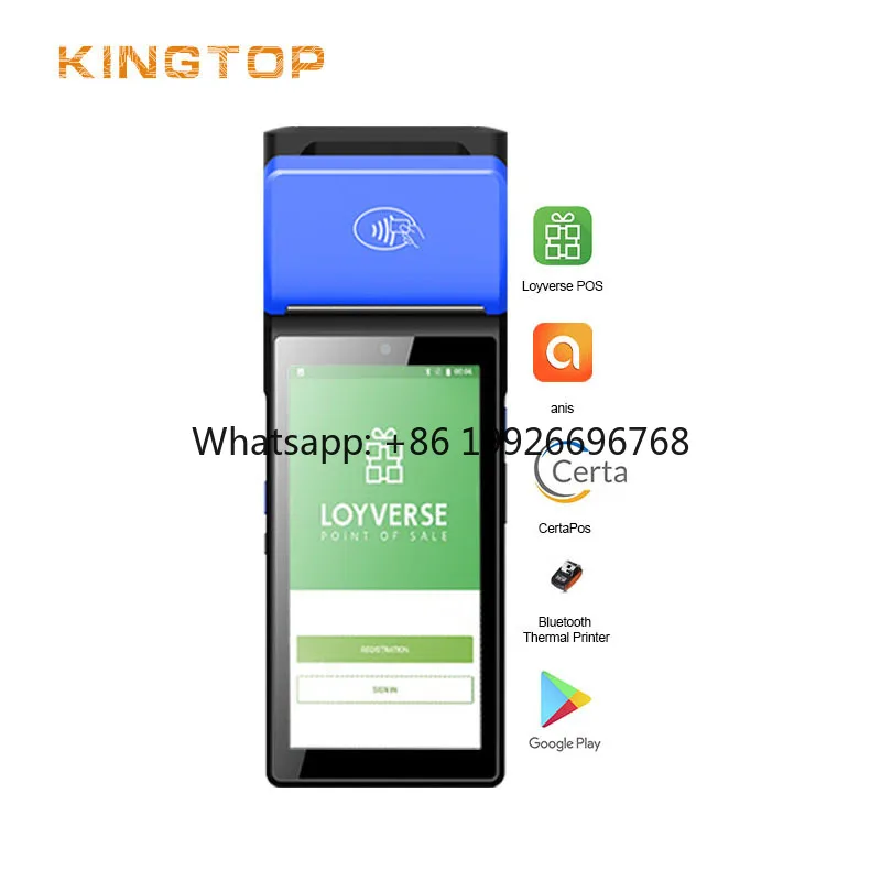 POS Terminal 58mm Printer Wifi Android Receipt Printer POS System Thermal 4G Receipt Printer