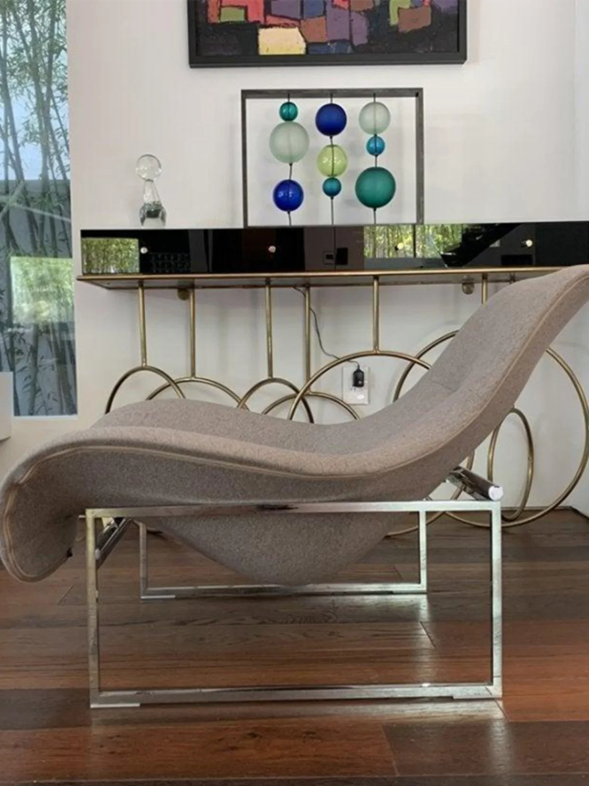 Nordic designer creative duck tongue chair, fiberglass leisure chair, model room