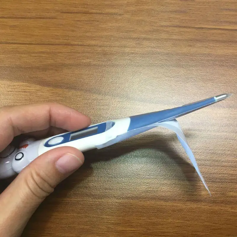 E1PD Thermometer Probe Covers 100 Packs Universal and Disposable Probe Cover for Digital Thermometer for Accurate Sanitary