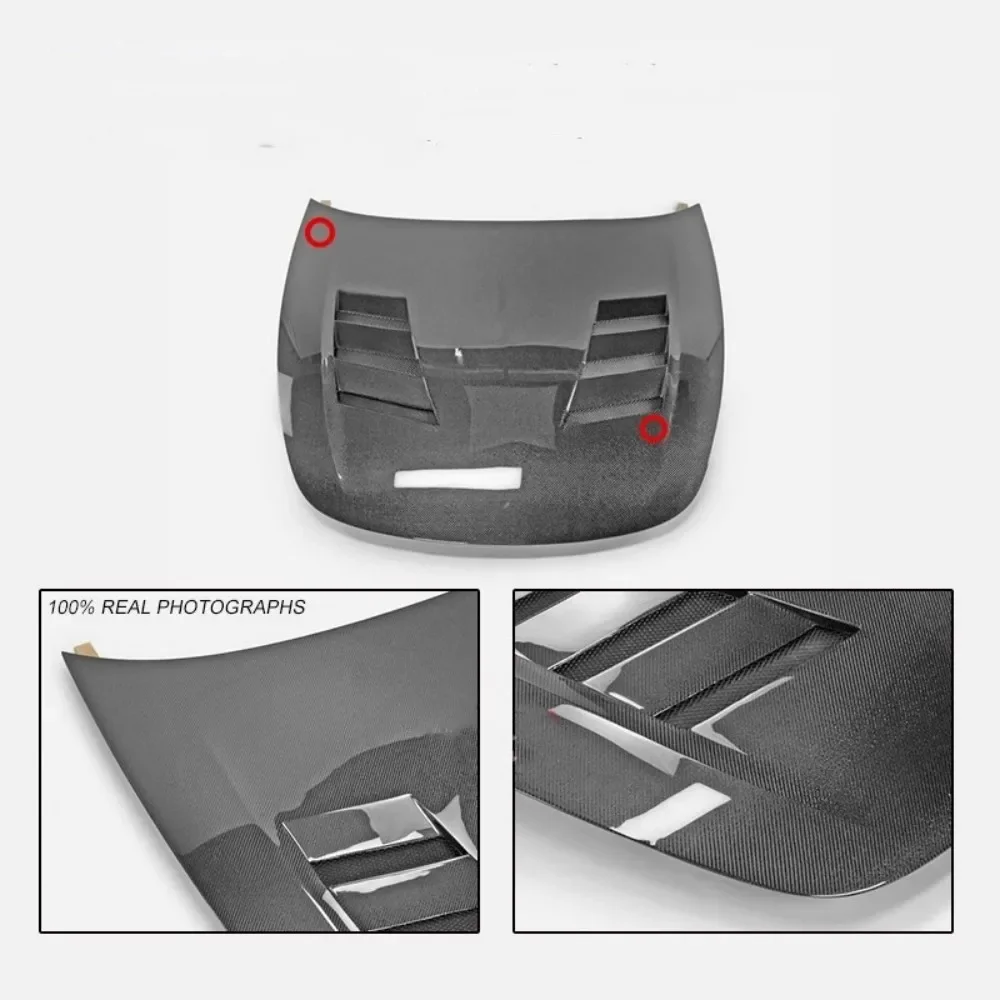 For Kia Stinger Carbon Fiber Engine Hood Engine Cover Assembly Modified New Style Auto Accessories