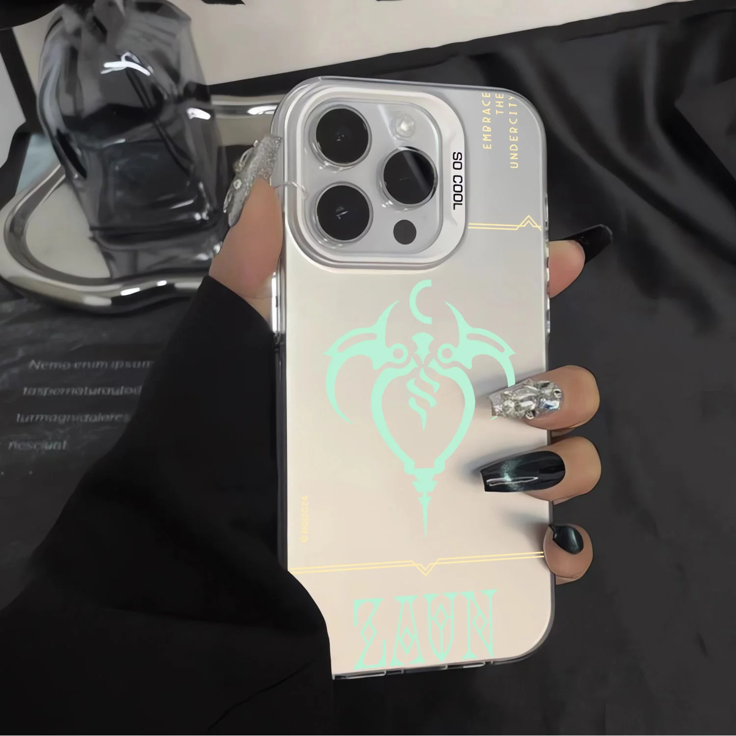 Anime Game Arcane Graffiti Jinxs Phone Case For Xiaomi Redmi Note 7 8 9 9S 10 11 12 13 Pro Plus 4G 5G Anti Fall Matte Back Cover