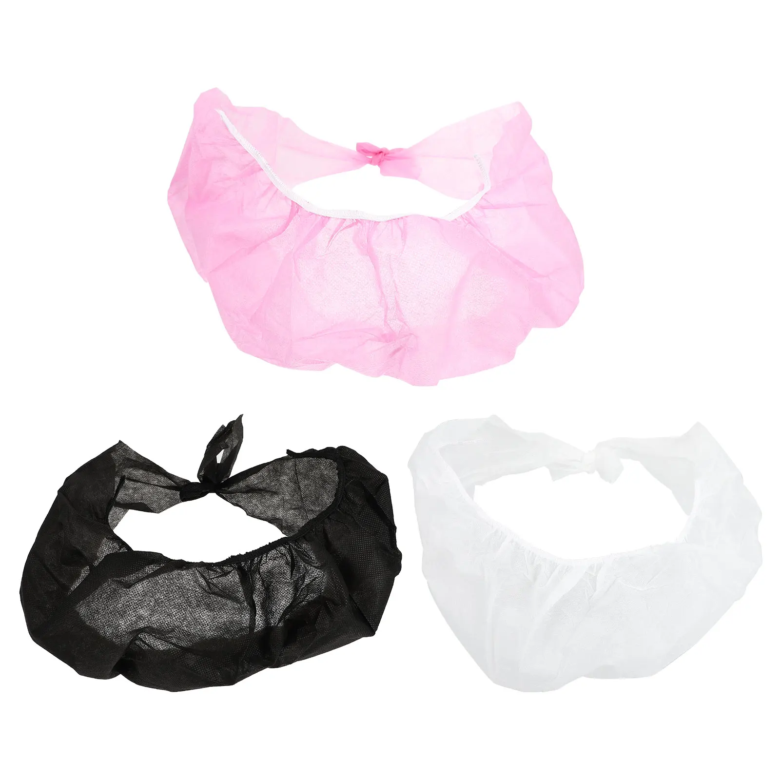 

30 pcs Disposable Non-Woven Bras 1 Set Lightweight Breathable Tanning Underwear For Women Spa Lingerie Backless Design Practical