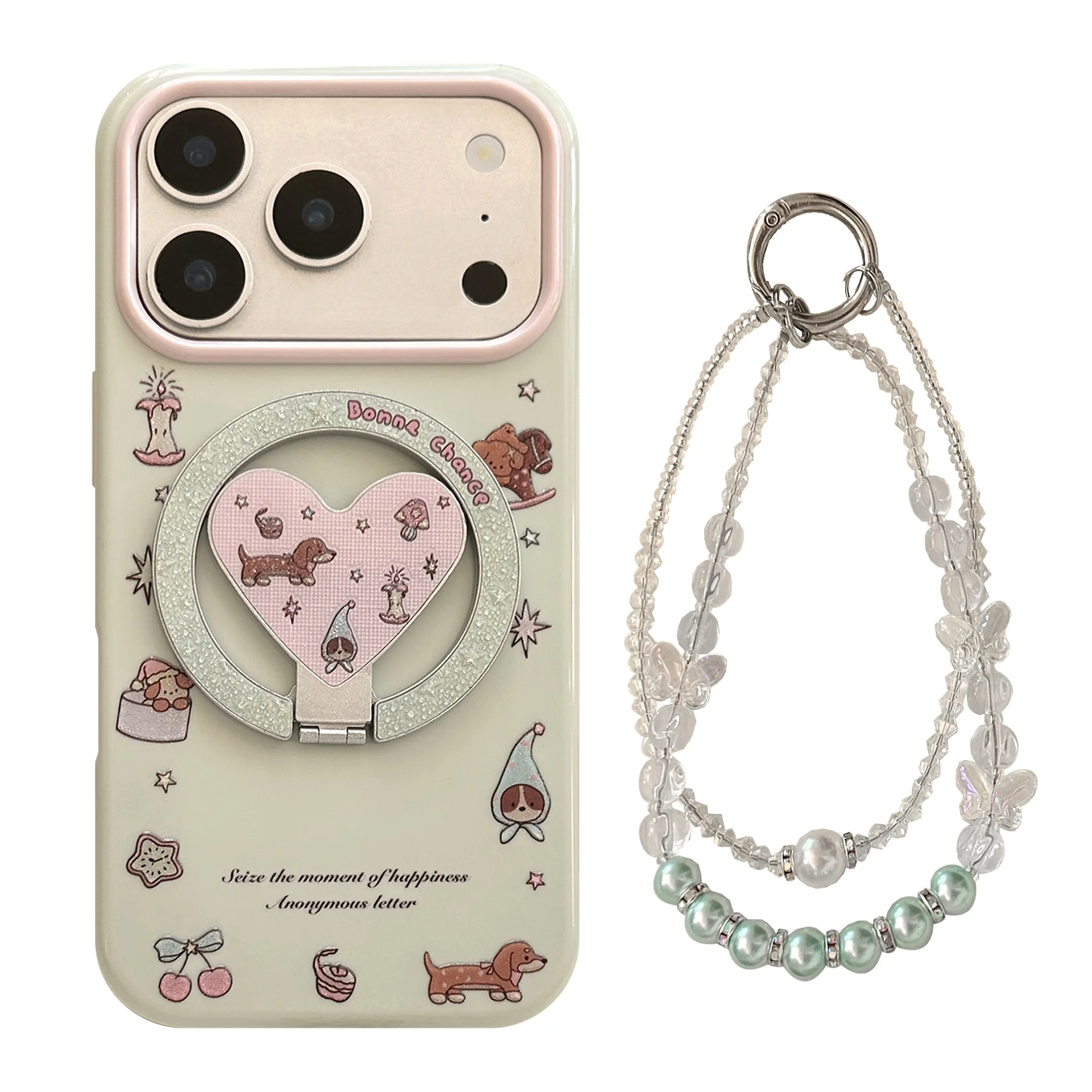 

case for iphone 17 16 15 14 13 pro max Magnetic Mounting Bracket protective case full coverage With Holder Kickstand Shock Proof