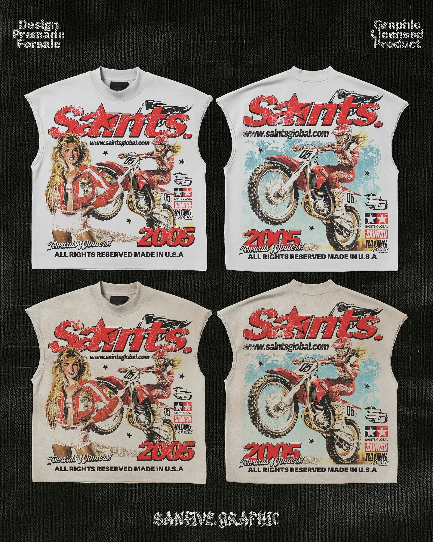 

Y2k Motorbike Graphic Women Tank Top Trash Casual Hip Hop Gothic Tops Vest Short Crop Harajuku Aesthetic Punk Streetwear