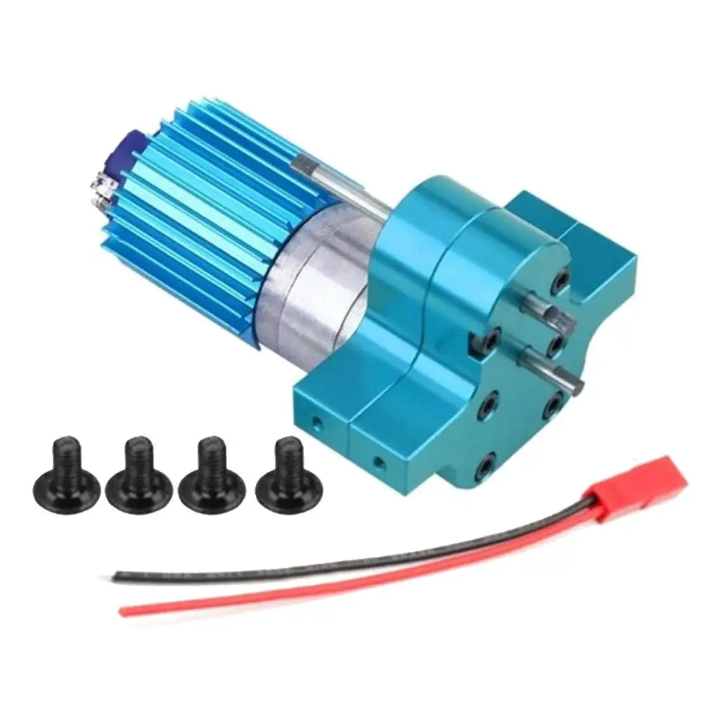 RC, металлическая смена с щеточным двигателем 370 для радиоуправляемого автомобиля WPL B1, B-16, C-14, C-24, , B-26, B-36, Q61, Q60