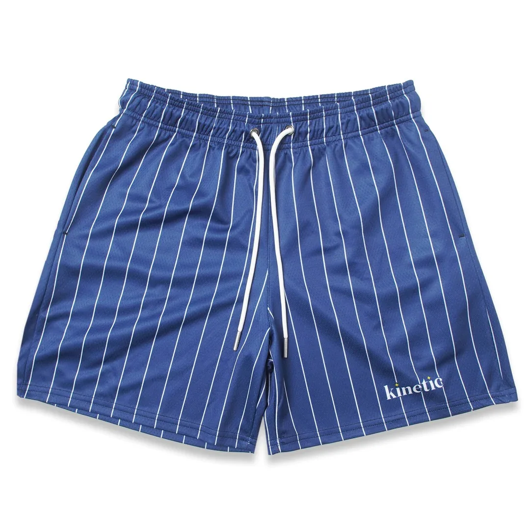 Striped pattern casual shorts 2024 summer new American Basketball running quarterpants men's fitness shorts