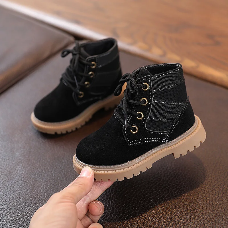 Children Casual Shoes Autumn Winter Fashion Boots Boys Shoes Soft Anti Slip Girls Boots Sport Running Shoes Outdoor Boots