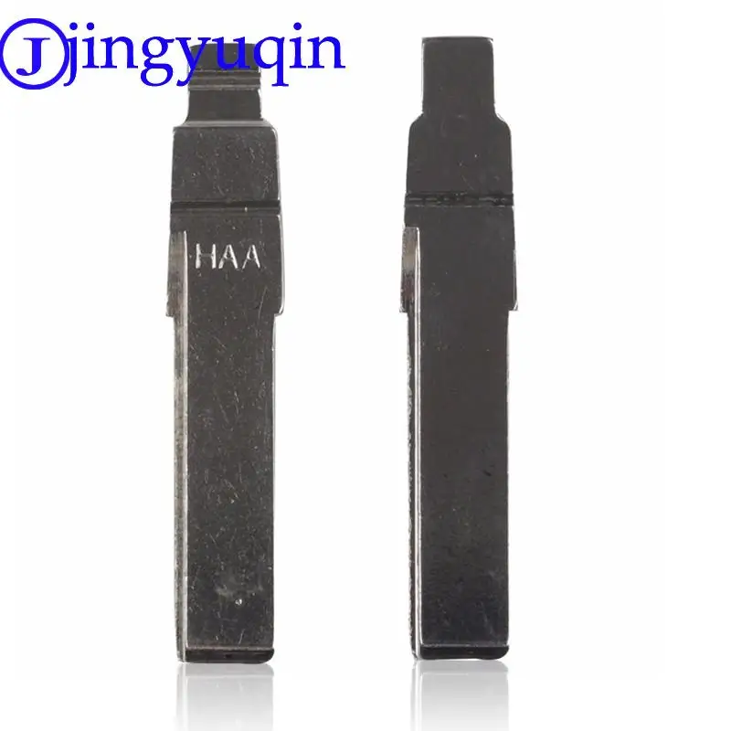 jingyuqin Remote HAA HU66 Folding Flid Blank Key Uucut Blade For Vw Passat Bora Skoda Seattle For Audi A6 Car Key