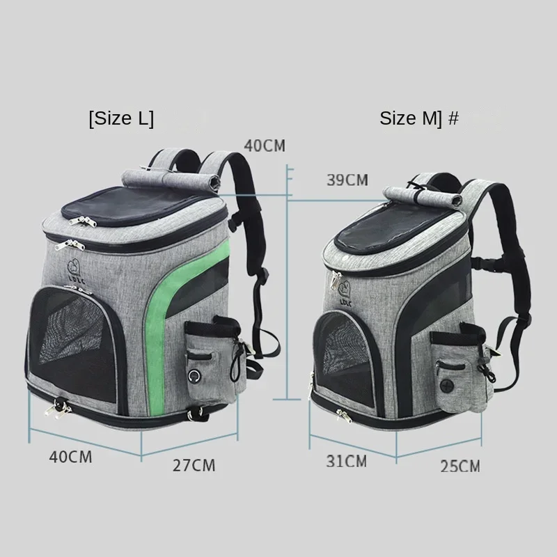 Portable Travel Bag Pet Sports Backpack Collapsible Cattery Pet Backpack Breathable Medium Cat Dog Backpacks Bag Cat Toy