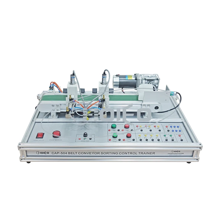 Programmable Conveyor Belt Sorting Control Trainer Automatic Production Line Training System Educational  Teaching Lab Equipment