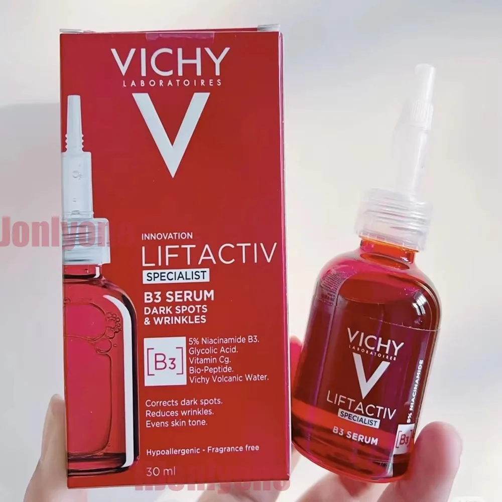

VICHY Vitamin B3 Red Увлажняющая эссенция Освежающая Увлажняющая Уменьшает шероховатость Улучшает эластичность Поддержание Гладкий цвет лица