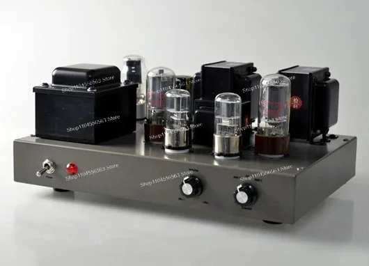 

6L6 Tube Single-Ended Amplifier DIY Kit, Upgradeable for 6V6 KT66 EL34, Hi-Fi Audio