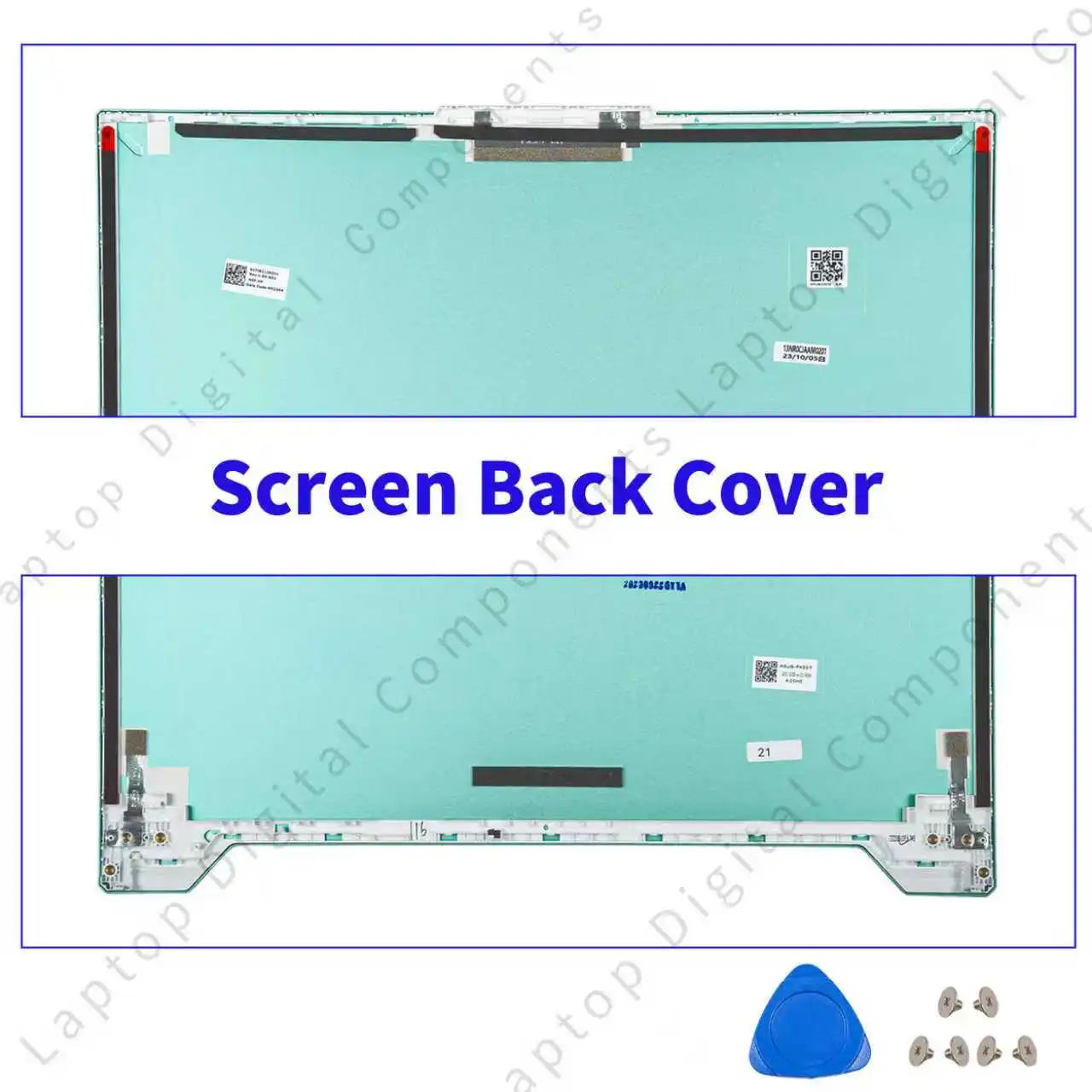 ل TUF الألعاب F15 FX507 FX507Z FX507VV FX507VU FA507 FA507Z كمبيوتر محمول LCD الغطاء الخلفي الحافة العلوي السفلي