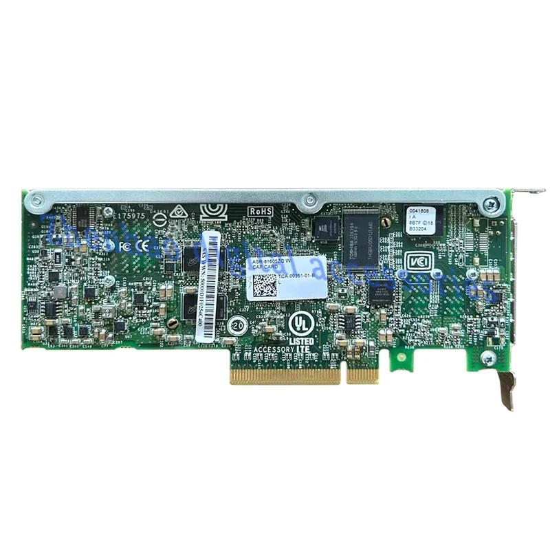 ASR-81605ZQ 12G SAS 16-Port 1GB Cache PCIe X8 RAID pengontrol kartu Array kartu akses langsung RAID 12 GB/s untuk adaptor