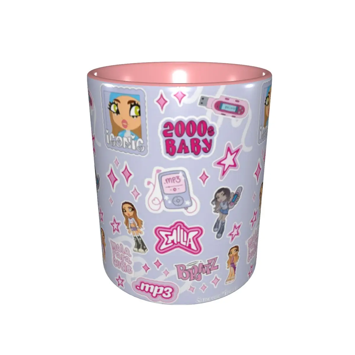 Singer Emilia Mernes Album MP3 Merch Coffee Mugs Kawaii Cup Gift For Women Men