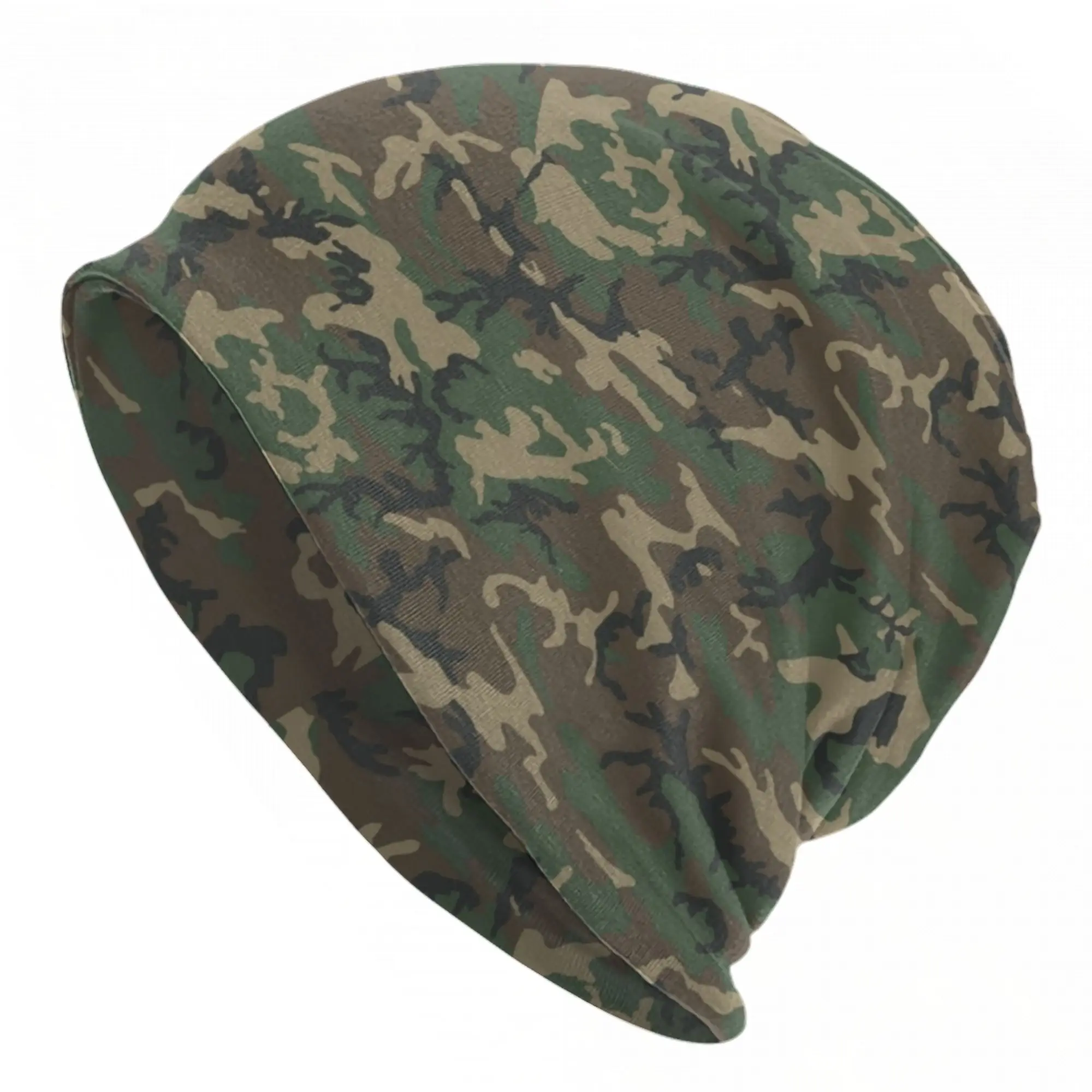 Army Camouflage Pattern Skullies Beanies Hats Jungle Military Camo Hip Hop Men Women Street Caps Warm Multifunction Bonnet Hat