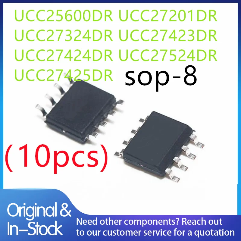 10pcs New UCC25600DR UCC27201DR UCC27324DR UCC27423DR UCC27424DR UCC27524DR UCC27425DR 25600 27201 27324 27423 27424 27524 27425