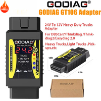 GT106 PLUS GT106 PRO 24V to 12V Heavy Duty Truck Adapter for X431 easydiag/ Golo/ M-DIAG/ IDIAG/ ThinkCar/ ICarScan/ Diagun