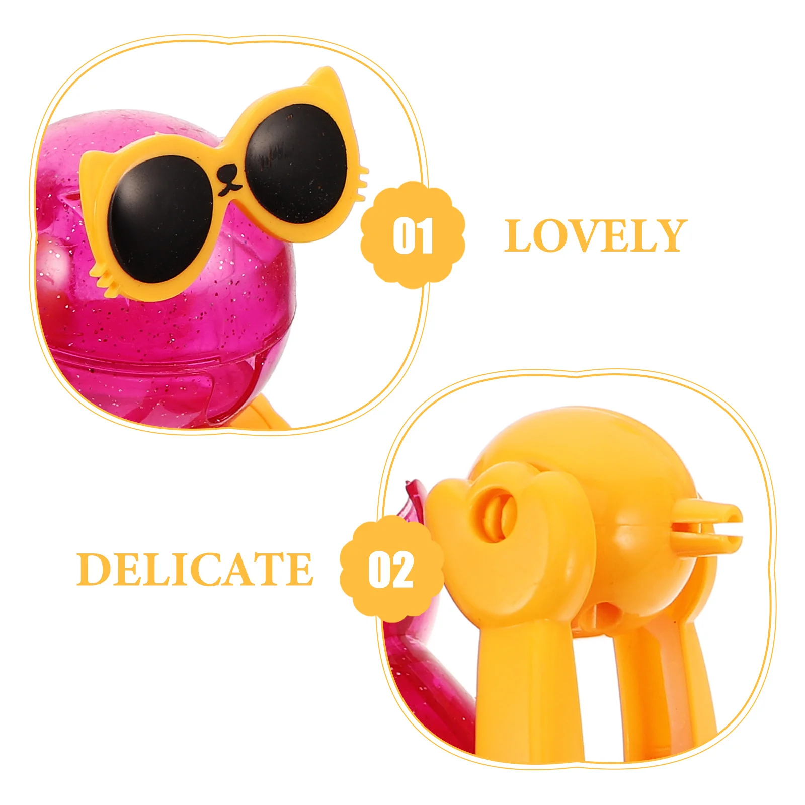 2 Stuks Dinosaurus Lollipop Robot Houder Interactieve Actie Snoep Houder Fun Sharing Kids Candy Case Chocolade Hooder