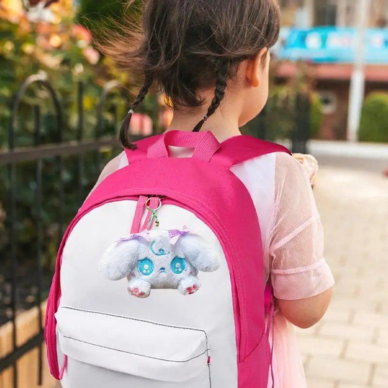 Plüsch Geldbörse Star Twinkle Precure Kawaii Schlüssel bund Anime Langohr Hund niedlich entzückend gefüllt für Schlüssel Taschen Rucksäcke Kinder