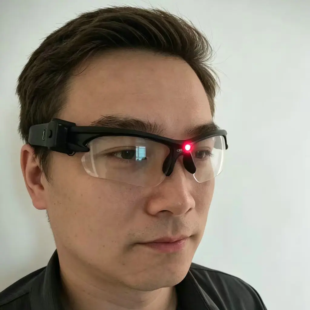 

Red laser glasses, 650nm laser glasses, rehabilitation training glasses USB charging