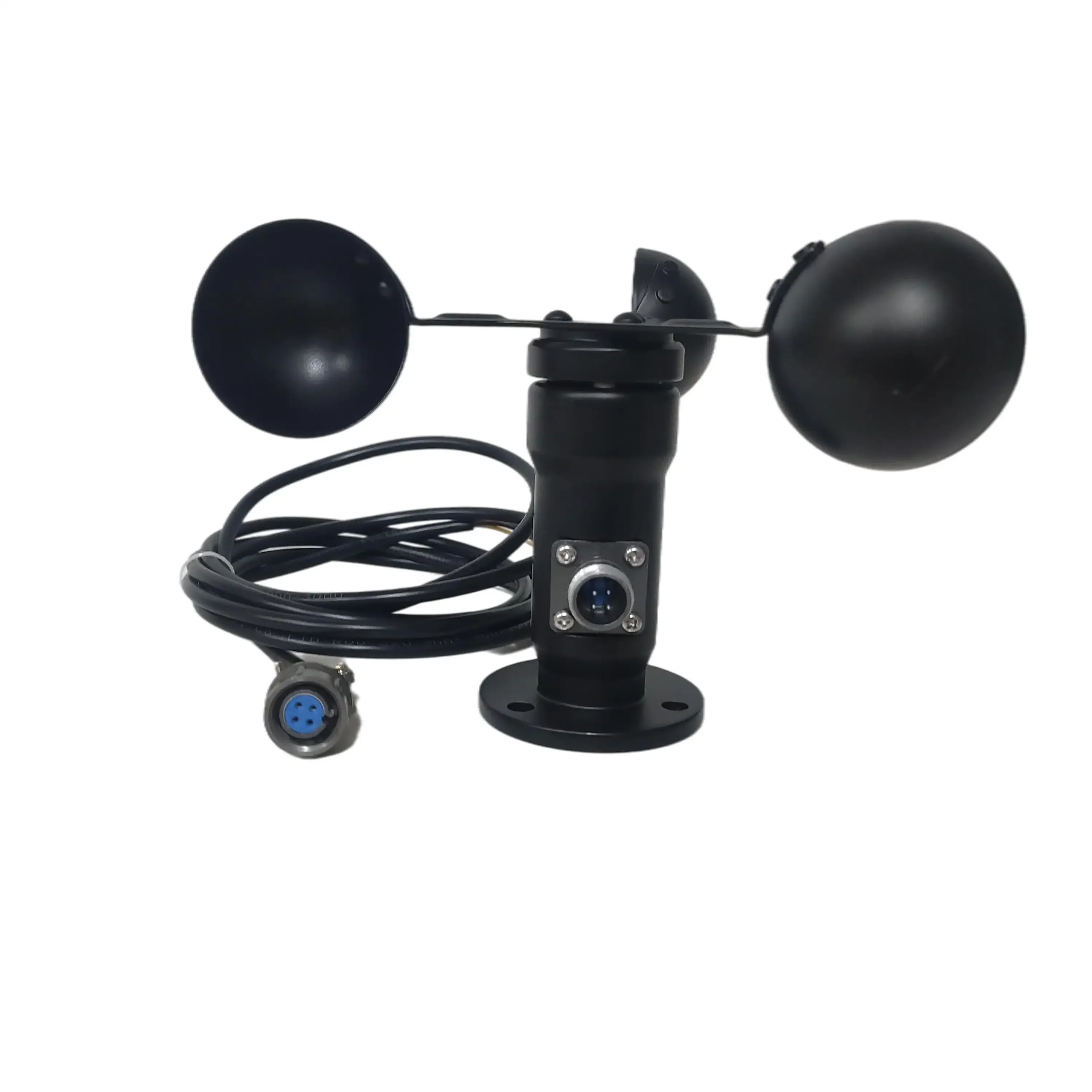 RS485 0.4-2V Pulse Zigbee Aluminium Alloy Three Cup Anemometer Wind Speed Velocity Sensor For Weather Station