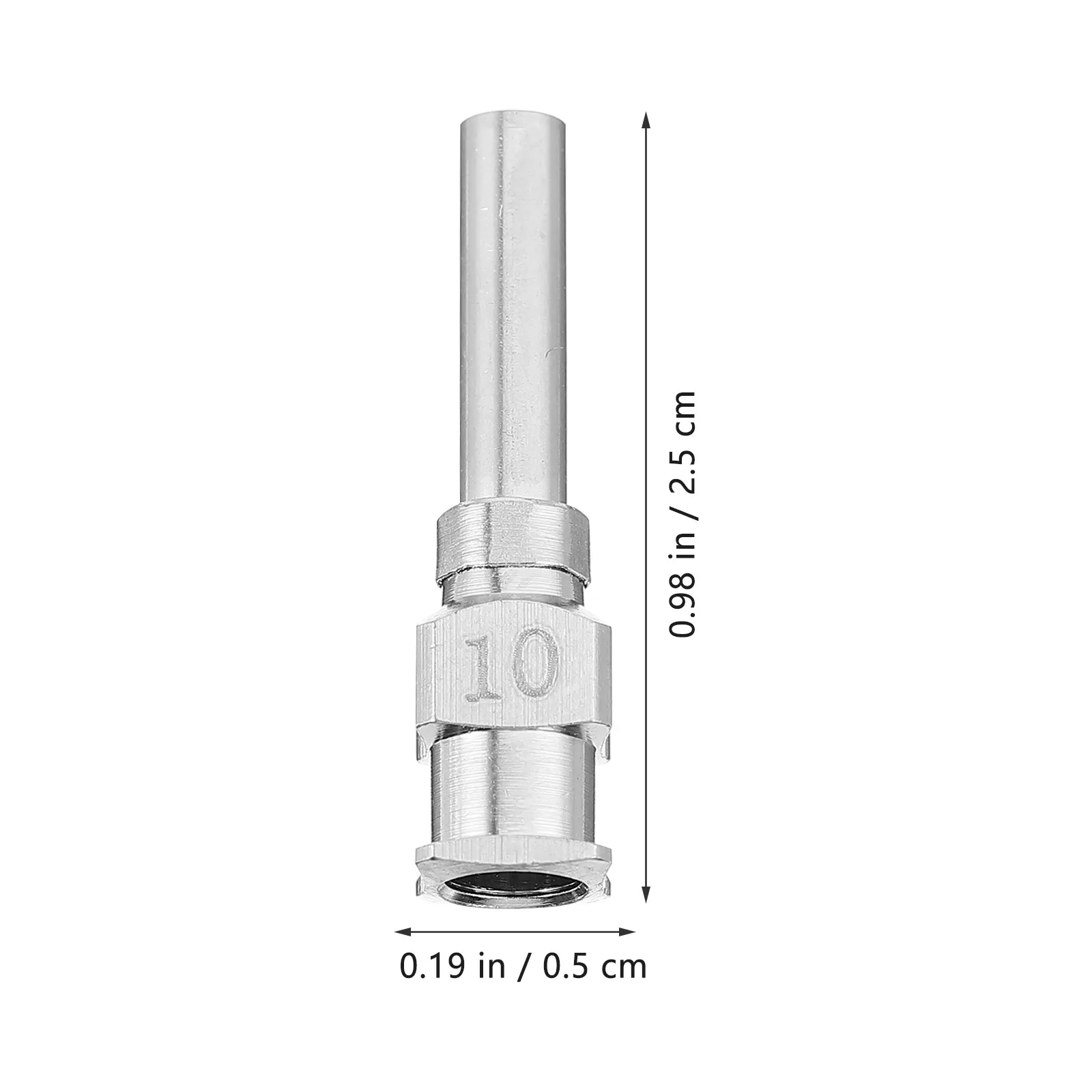12Pcs Stainless Steel Dispensing Needles Precision Blunt Tip Luer Lock Compatible Epoxy Resin Glue Adhesive Application Kit