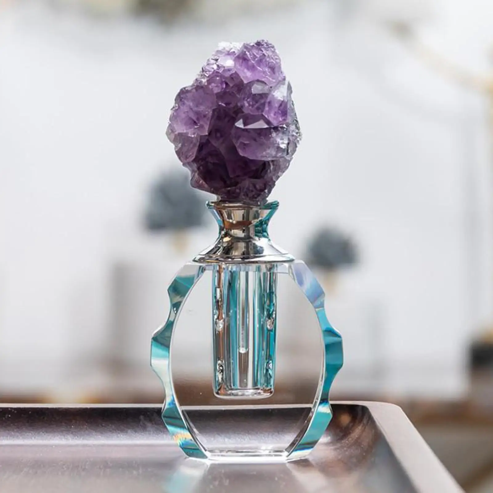 إعادة الملء كريستال زجاجة عطر فارغة حاوية محمولة زخرفة ديكور المنزل الزفاف هدايا عيد الميلاد