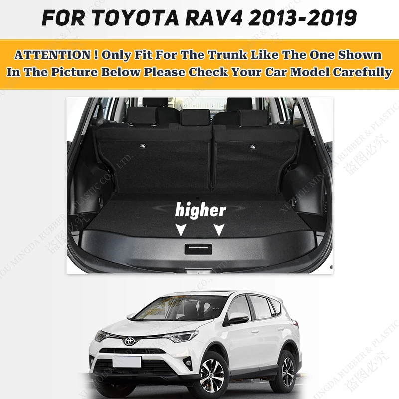 Car Floor Mats For Toyota RAV4 2013-2024 2014 2015 2016 2017 2018 2019 2020 2021 2022 2023 Car Trunk Mat  Car Accessories