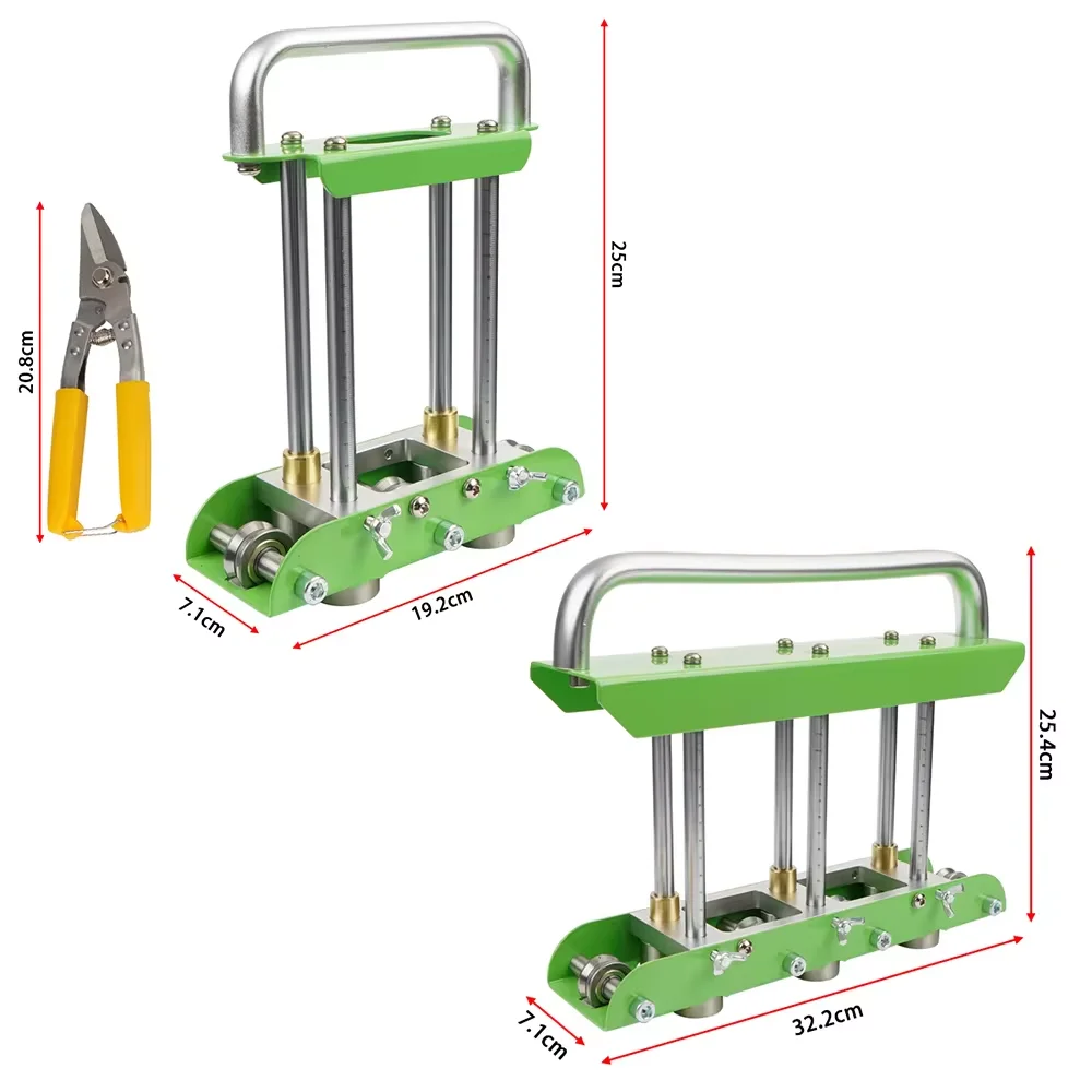 Lightweight/Professional Version Metal Edge Roller Bending Tool For Rain Diverter & Making Folding Edges For Various Metal Roofs