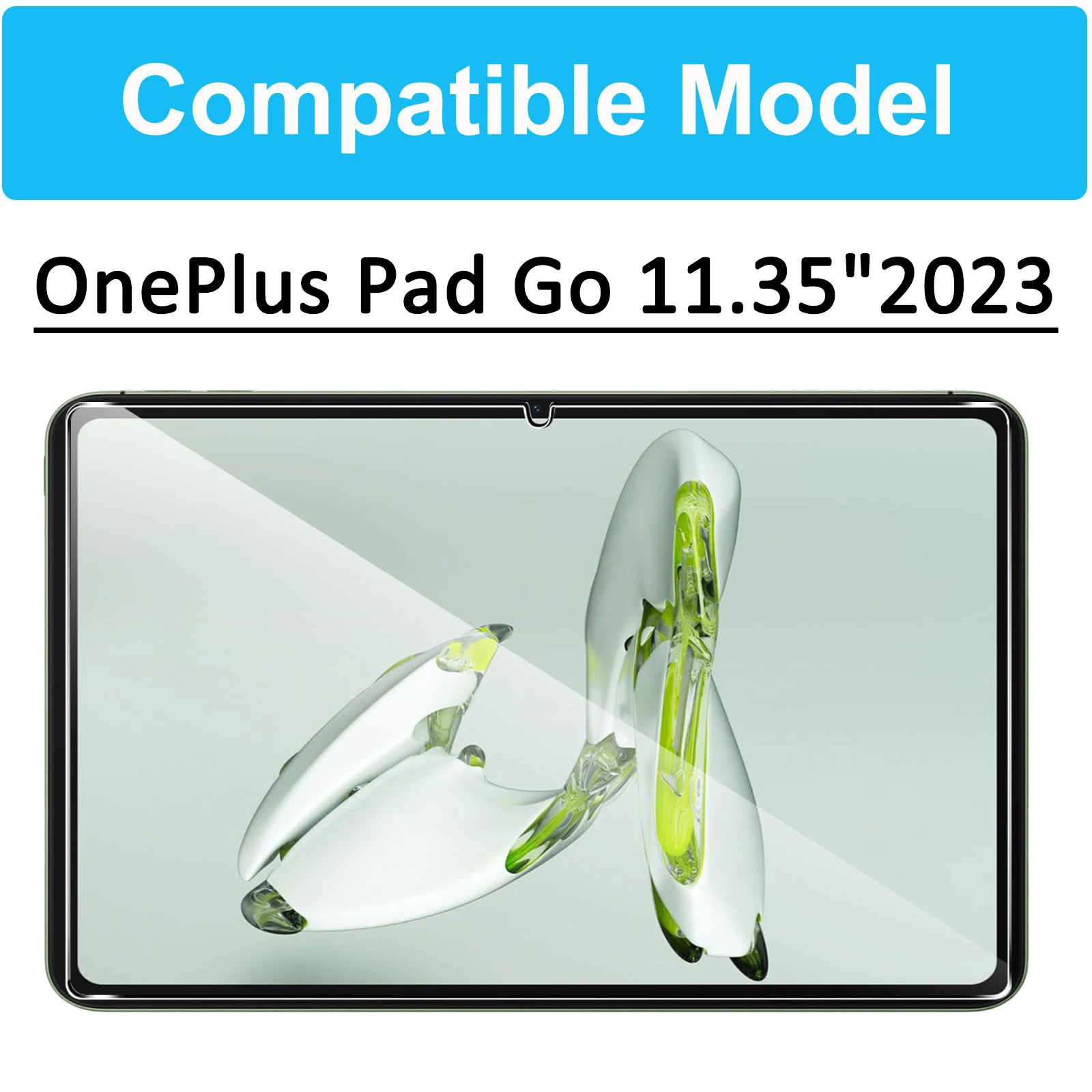 Ochraniacz ekranu dla OnePlus Pad Go 11,35 cala 2023 HD 9H Twardość Przezroczysta folia hartowana zapobiegająca zarysowaniom dla One Plus Pad Go — zdjęcie produktu 2