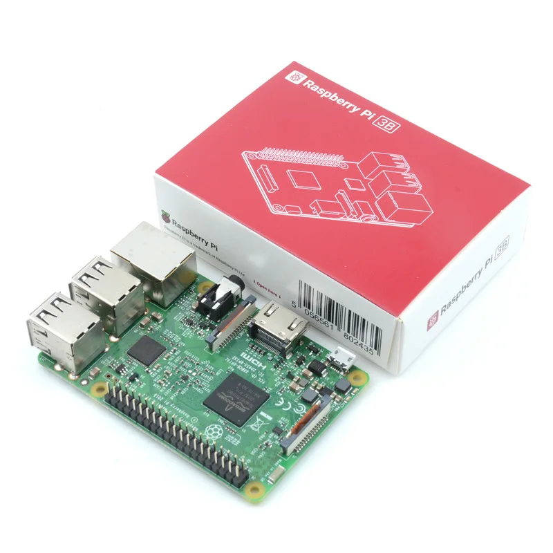 Raspberry Pi 4B 3B/3B + 2B Raspberry Pi4 4B 4G8GB papan pengembangan pemrograman AI Python