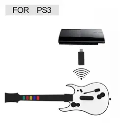 DOYO 2.4G Wireless Guitar Hero Controller for PC PS3 Compatible With Clone Hero Rock Band Games Remote Joystick Console
